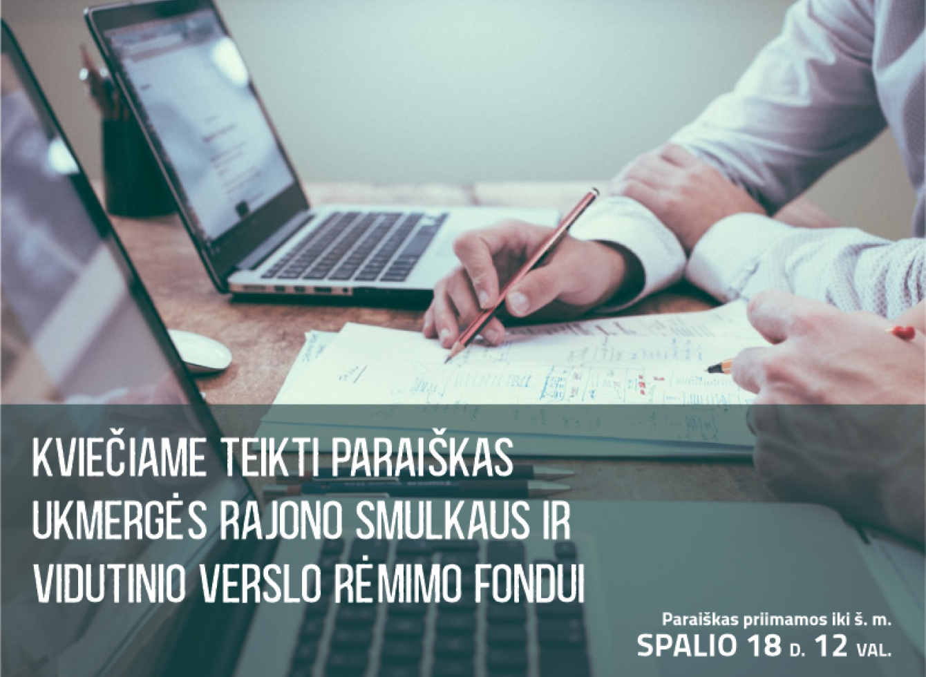 Kvietimas teikti paraiškas