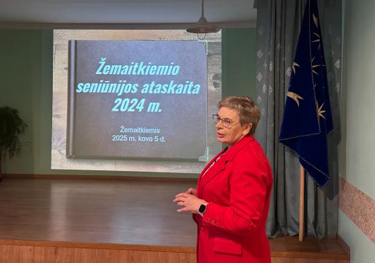 Žemaitkiemio seniūnijoje pristatyta...
