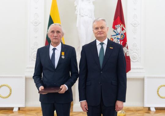 Ūkininkui iš Ukmergės įteiktas...