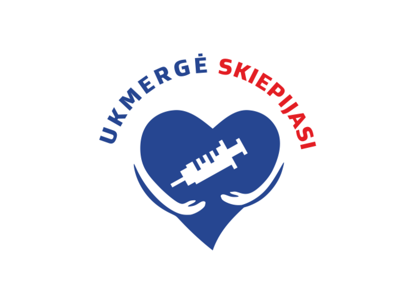 Plakatas - Ukmergė skiepijasi