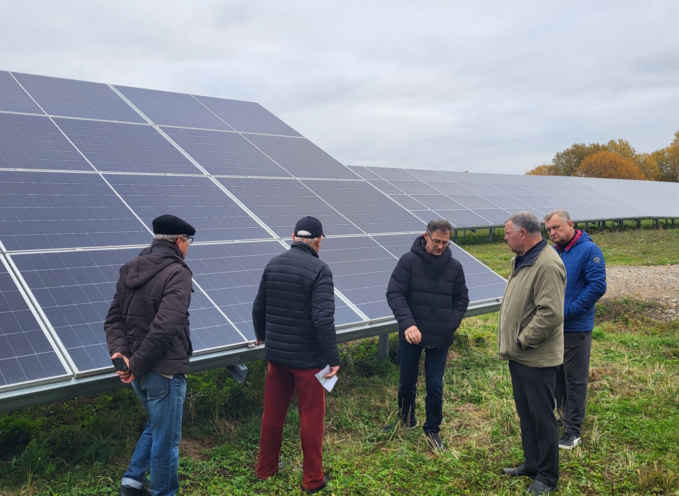 Saulės elektrinių parke organizuota Atvirų durų diena