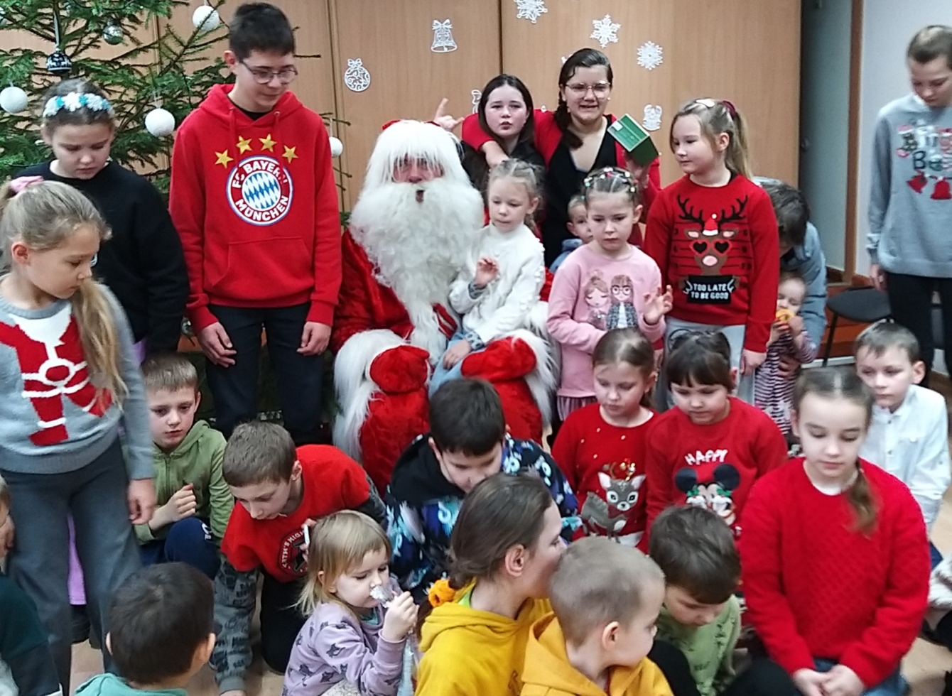 Lyduokiuose apsilankė Kalėdų senelis