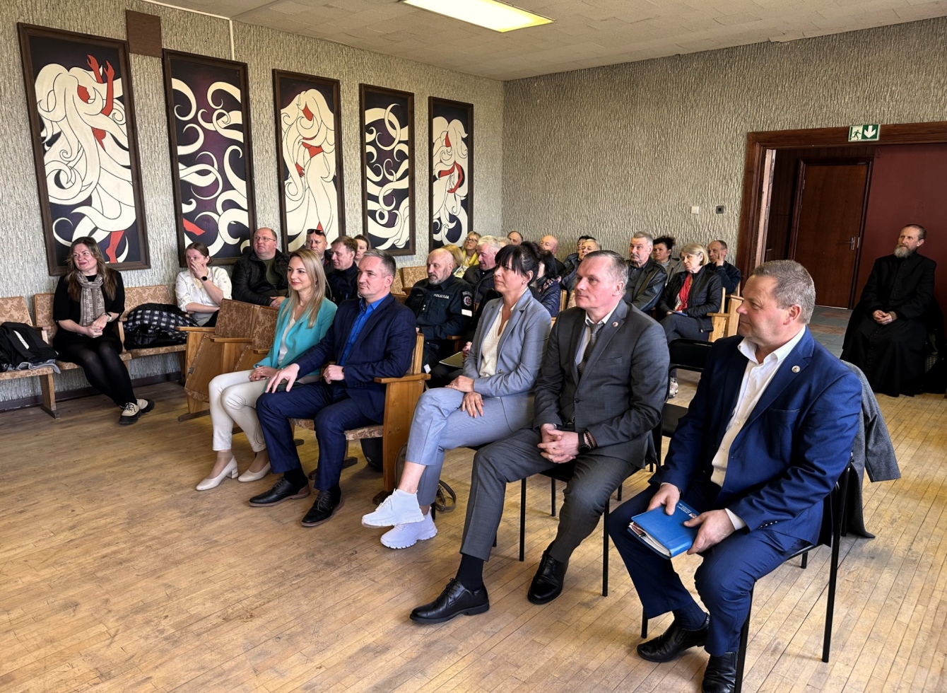 Šešuolių seniūnijos ataskaitinio susitikimo akimirkos