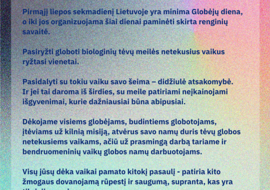 Sveikinimas Valstybės (Lietuvos karaliaus Mindaugo karūnavimo) dienos proga