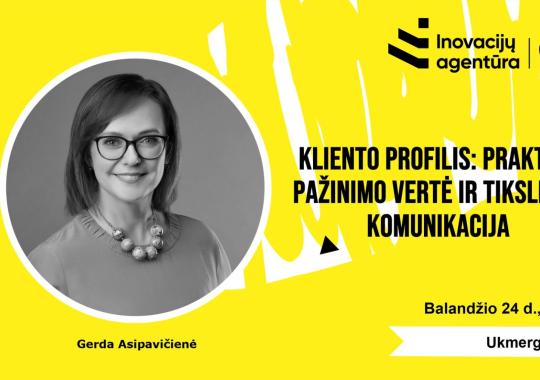 Seminaras: „Kliento profilis:...