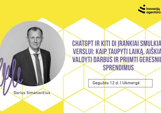 Seminaras „ChatGPT ir kiti DI...
