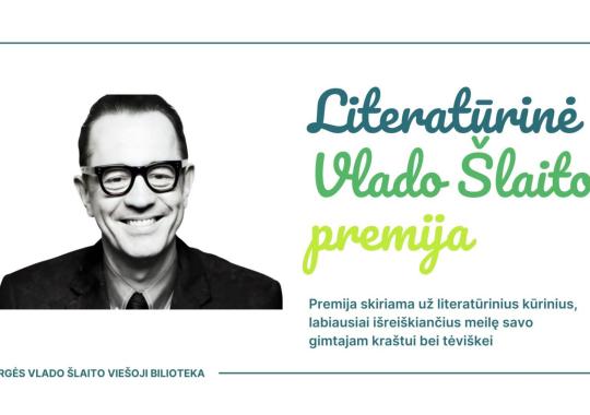 Startavo literatūrinės Vlado Šlaito...