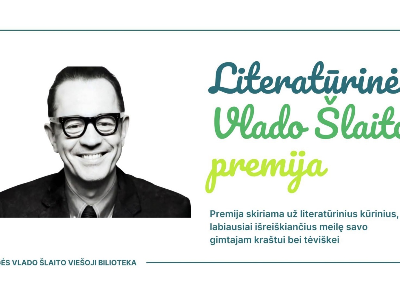 Startavo literatūrinės Vlado Šlaito premijos konkursas