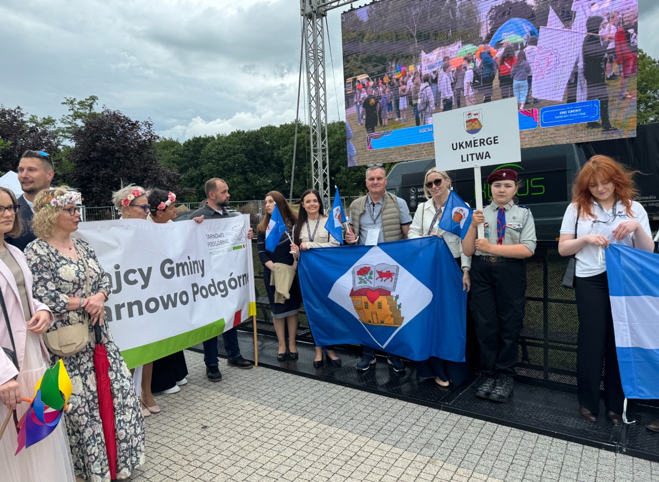  Ukmergės rajono savivaldybės delegacija dalyvavo Tarnovo Podgorno miesto šventėje