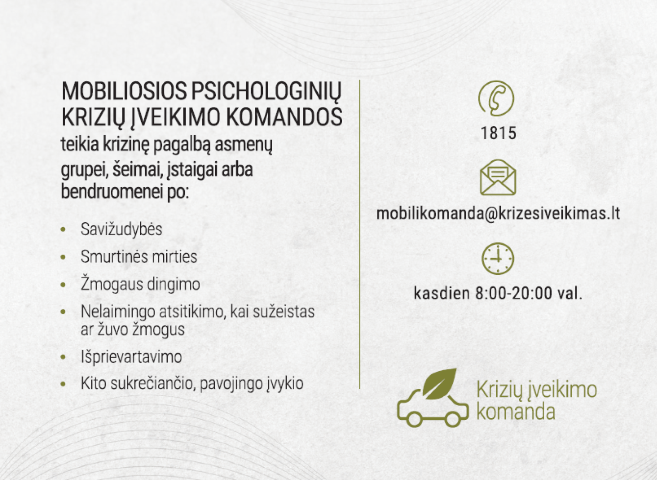 Krizių įveikimo komanda