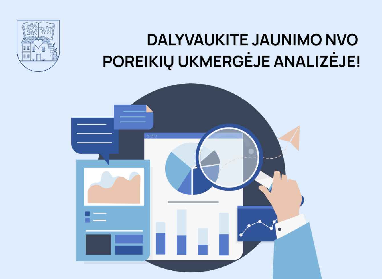 Dalyvaukite jaunimo NVO poreikių Ukmergėje analizėje