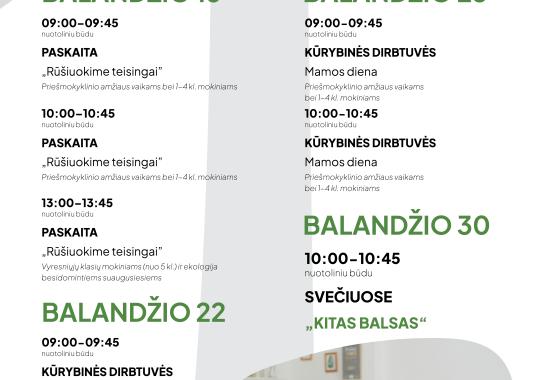 Paukščiai peri - saugokime lizdus