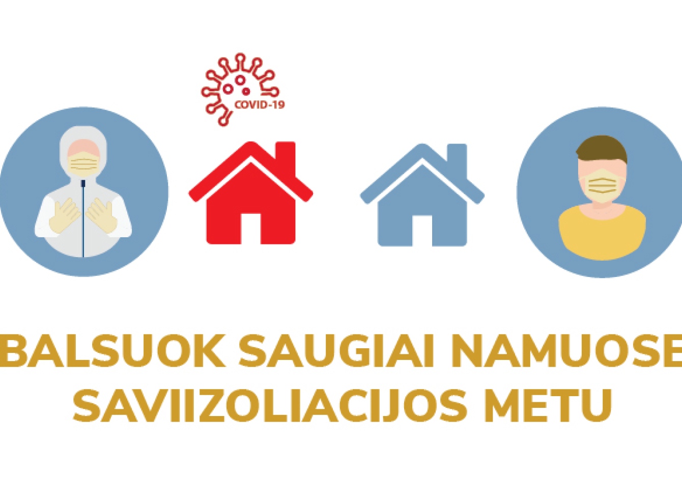 Saviizoliacijoje esantys rinkėjai raginami pildyti formas ir balsuoti namuose