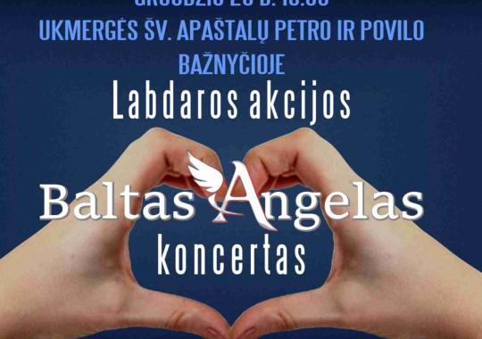 „Baltojo angelo“ sparnai apgobs Auksę