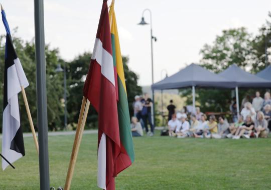 Baltijos kelio dieną Ukmergėje –...