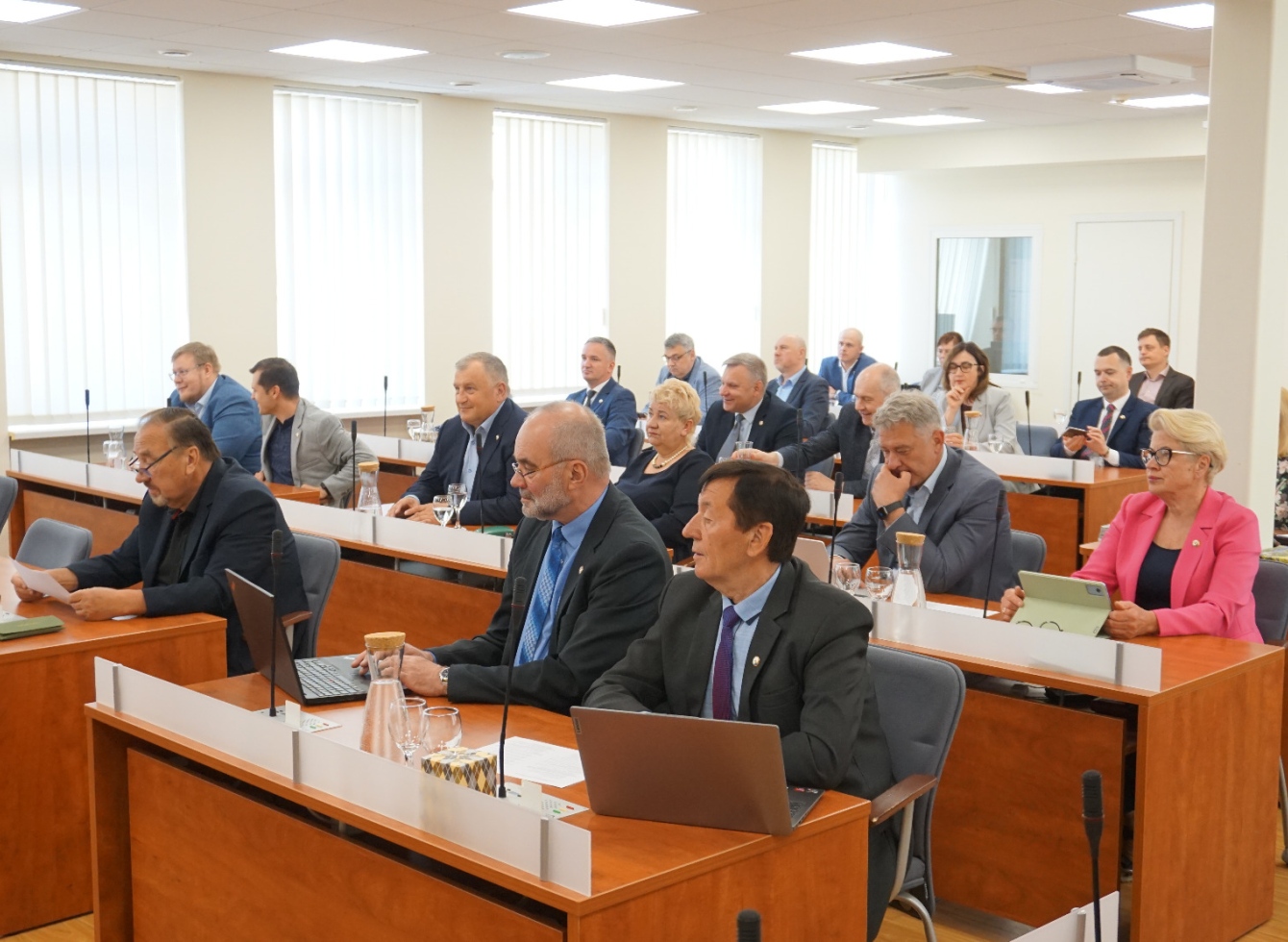 Posėdžiavo Ukmergės rajono savivaldybės taryba