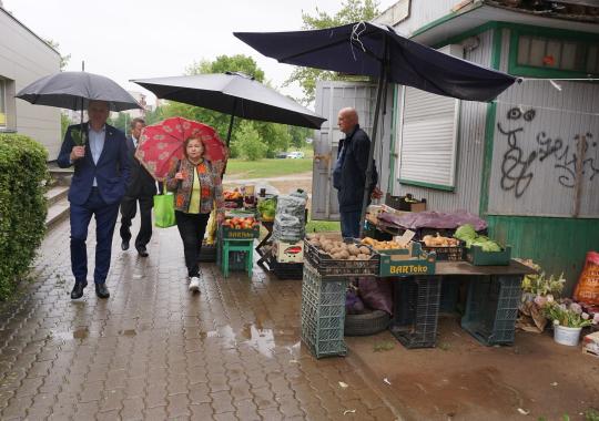 Pagal projektą „Ukmergės miesto hidrotechnikos statinio ant Vilkmergėlės...