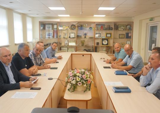 Savivaldybės ūkio komiteto nariai...
