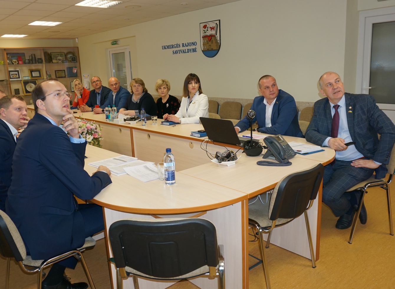 Ukmergėje lankėsi susisiekimo ministras Marius Skuodis