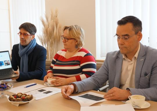 Informacinis pranešimas apie parengtus prekybos paskirties pastato...