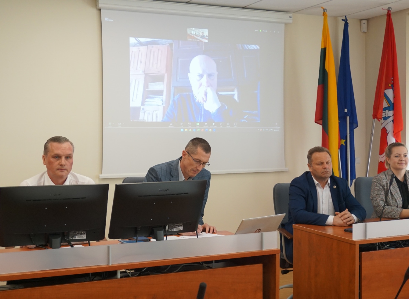 Posėdžiavo Ukmergės rajono savivaldybės kolegija