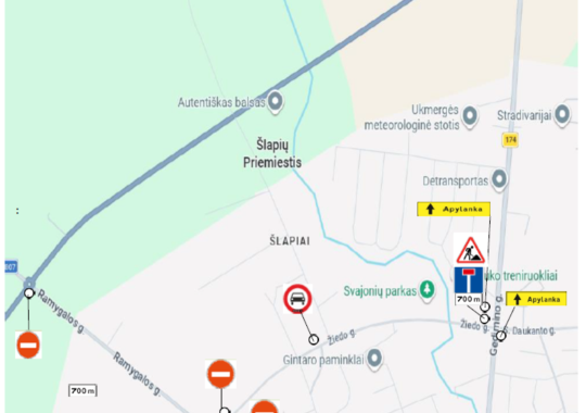 Žiedo gatvės atkarpoje bus uždraustas...