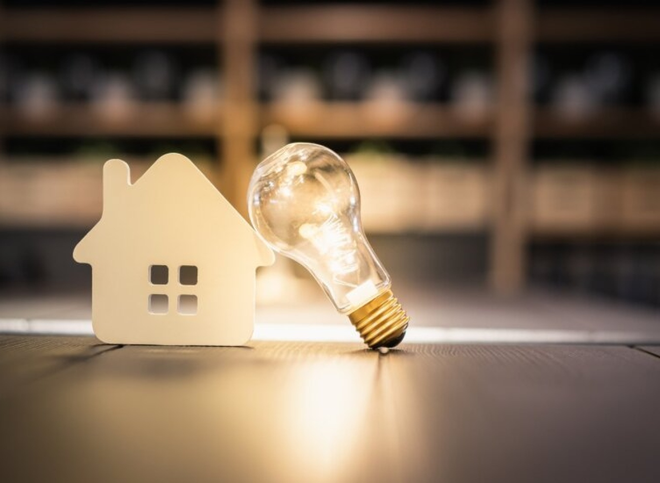 Elektra, namai, lemputė. © Shutterstock nuotrauka 