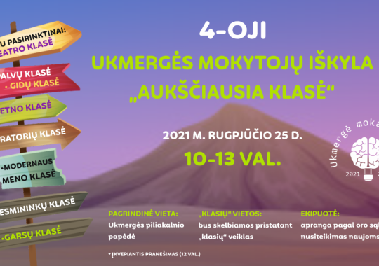 Globos savaitės renginiai Ukmergėje