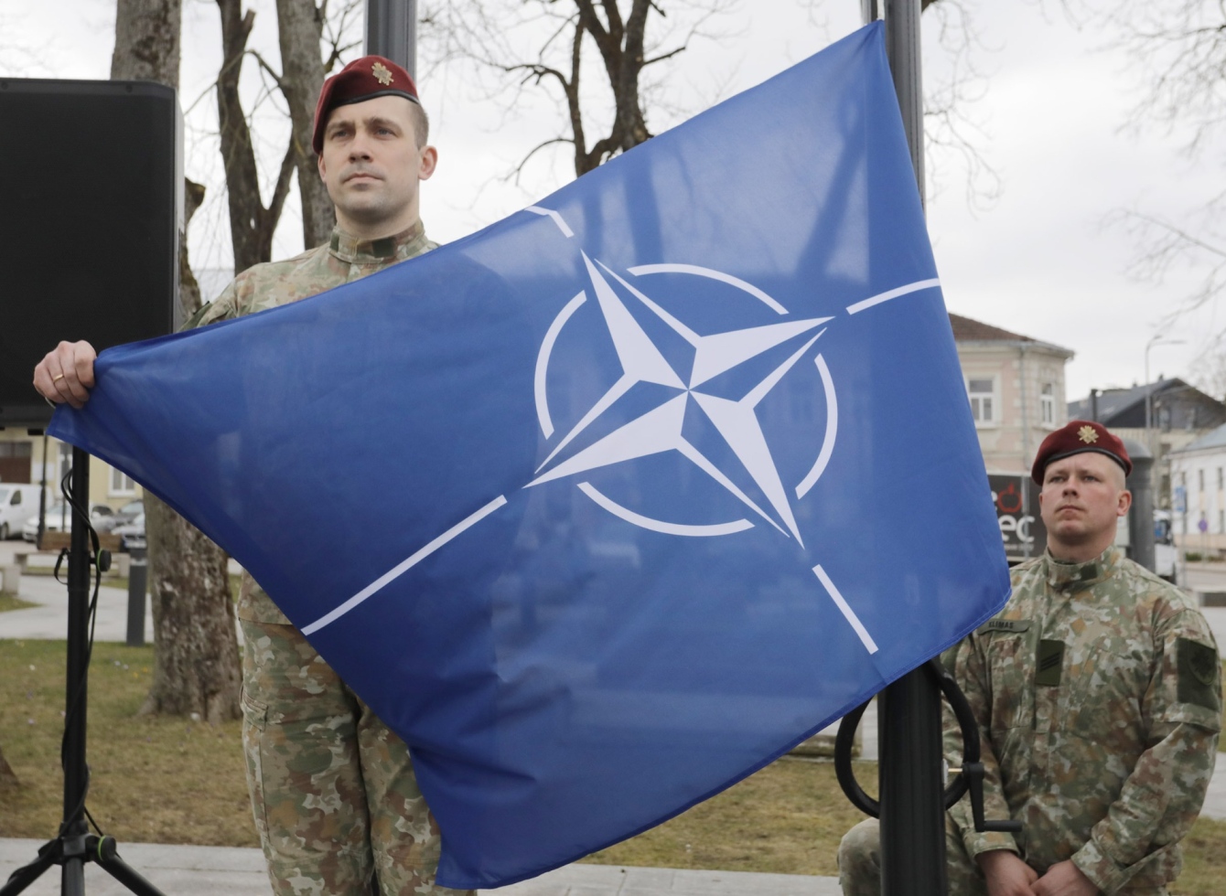 Lietuvos įstojimo į NATO 21-ųjų metinių minėjimo akimirkos