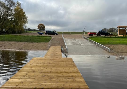 Prie Kurėnų ežero įrengta vandens...