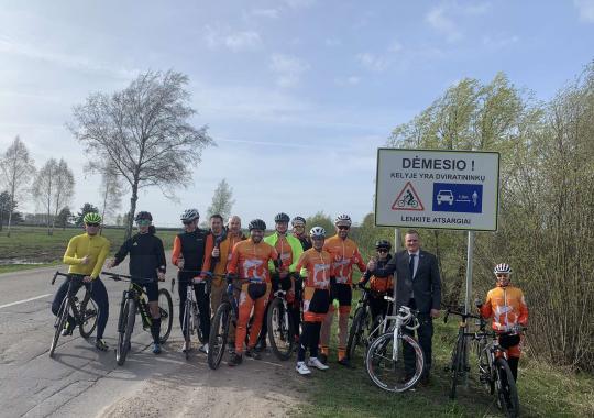 Akcijoje „Darom 2024“ metu sutvarkytas Mirabelių pėsčiųjų takas