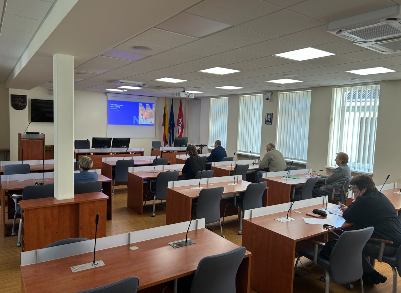 Ukmergiškiai rašė Nacionalinį diktantą