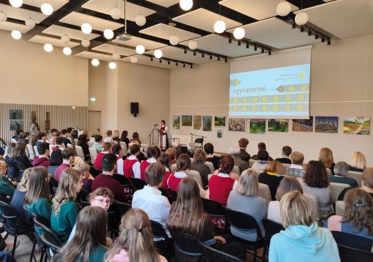 Konferencija #GyvaTarmė Ukmergėje...
