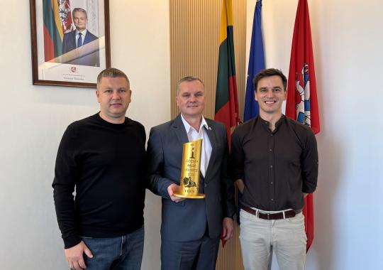 Ukmergės rajono savivaldybei – padėka...