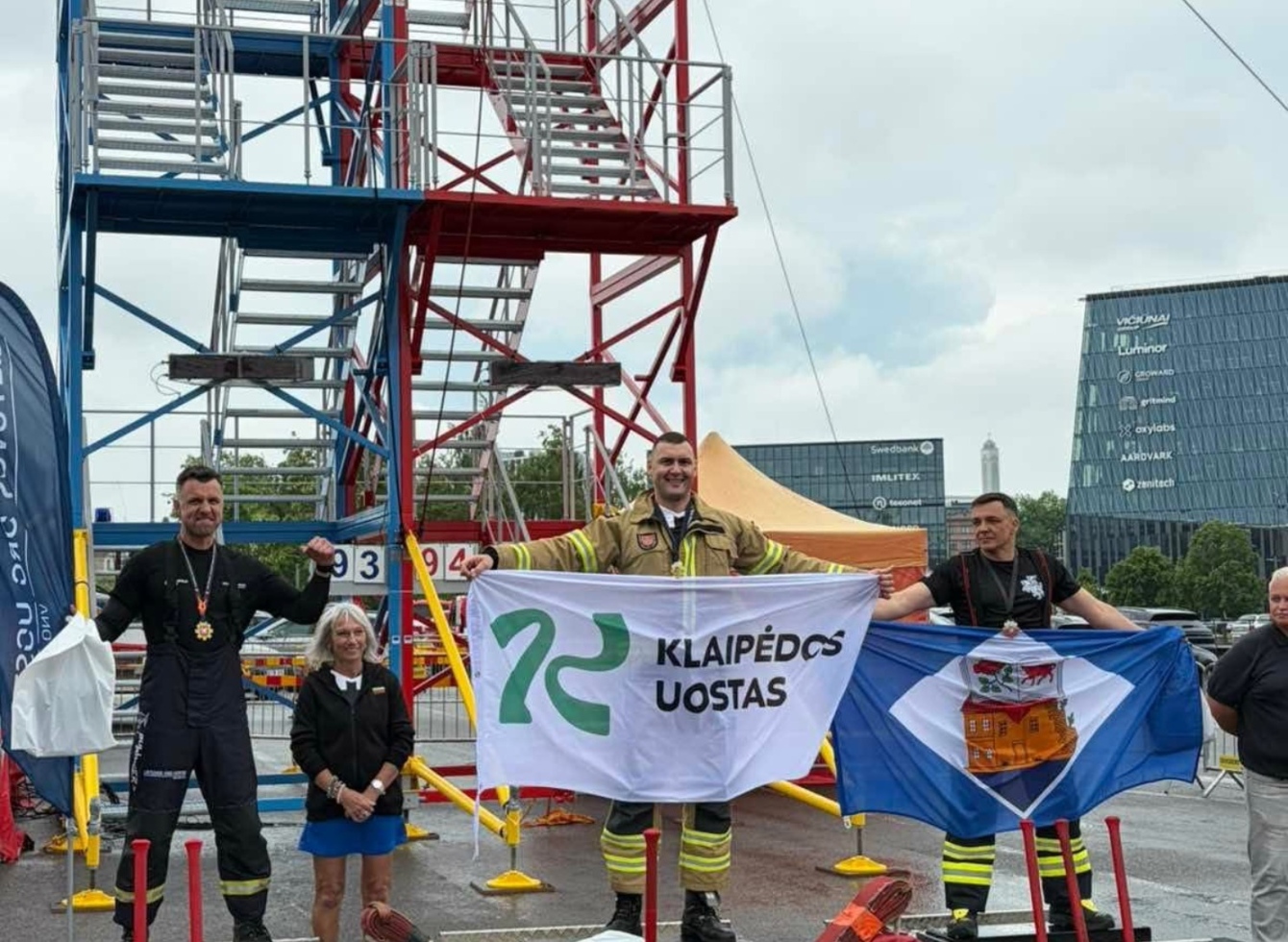 Ukmergės vardą garsinantis ugniagesiai – tarp stipriausiųjų Kaune