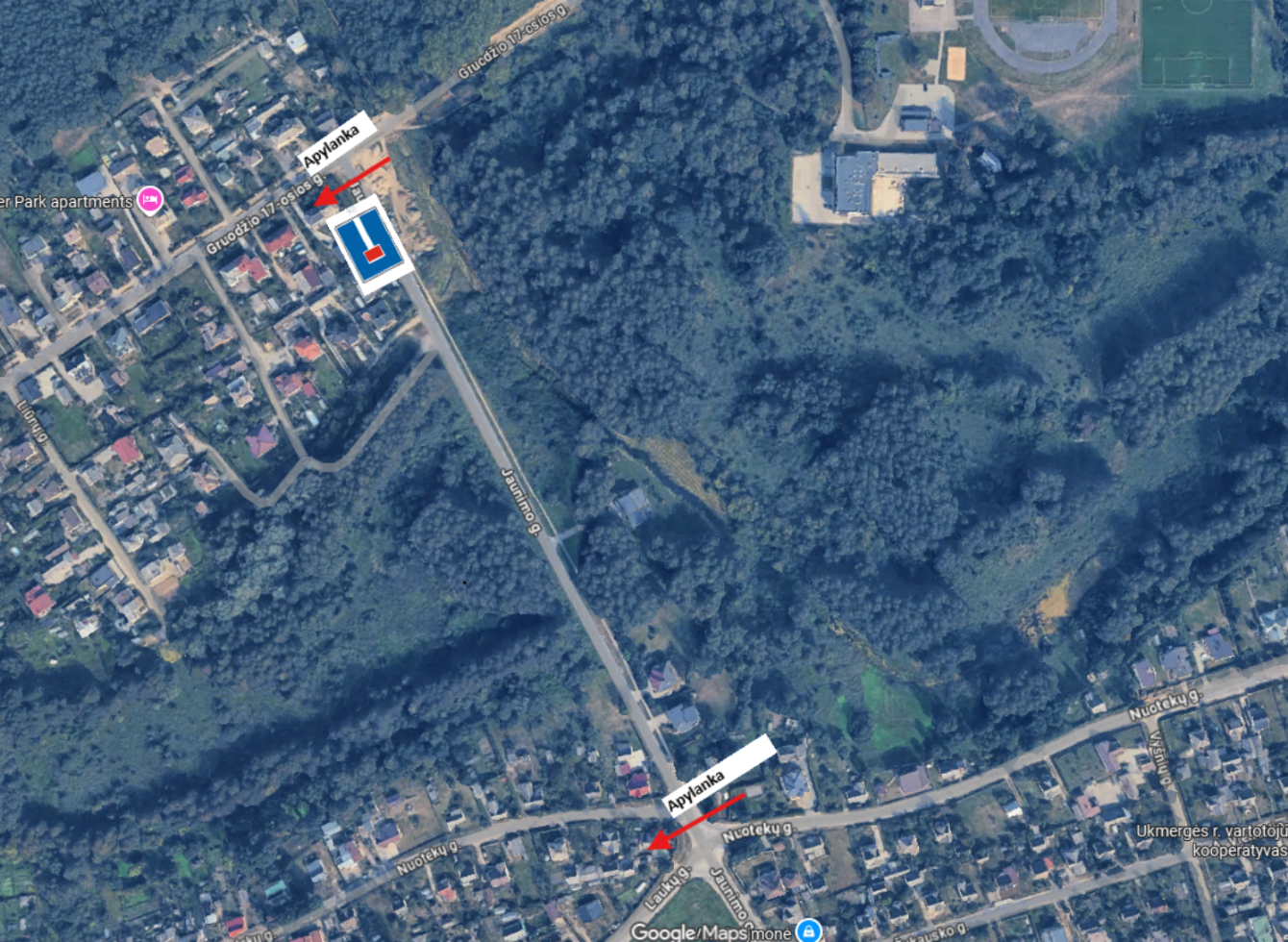 Laikinai bus uždraustas eismas Jaunimo gatvėje