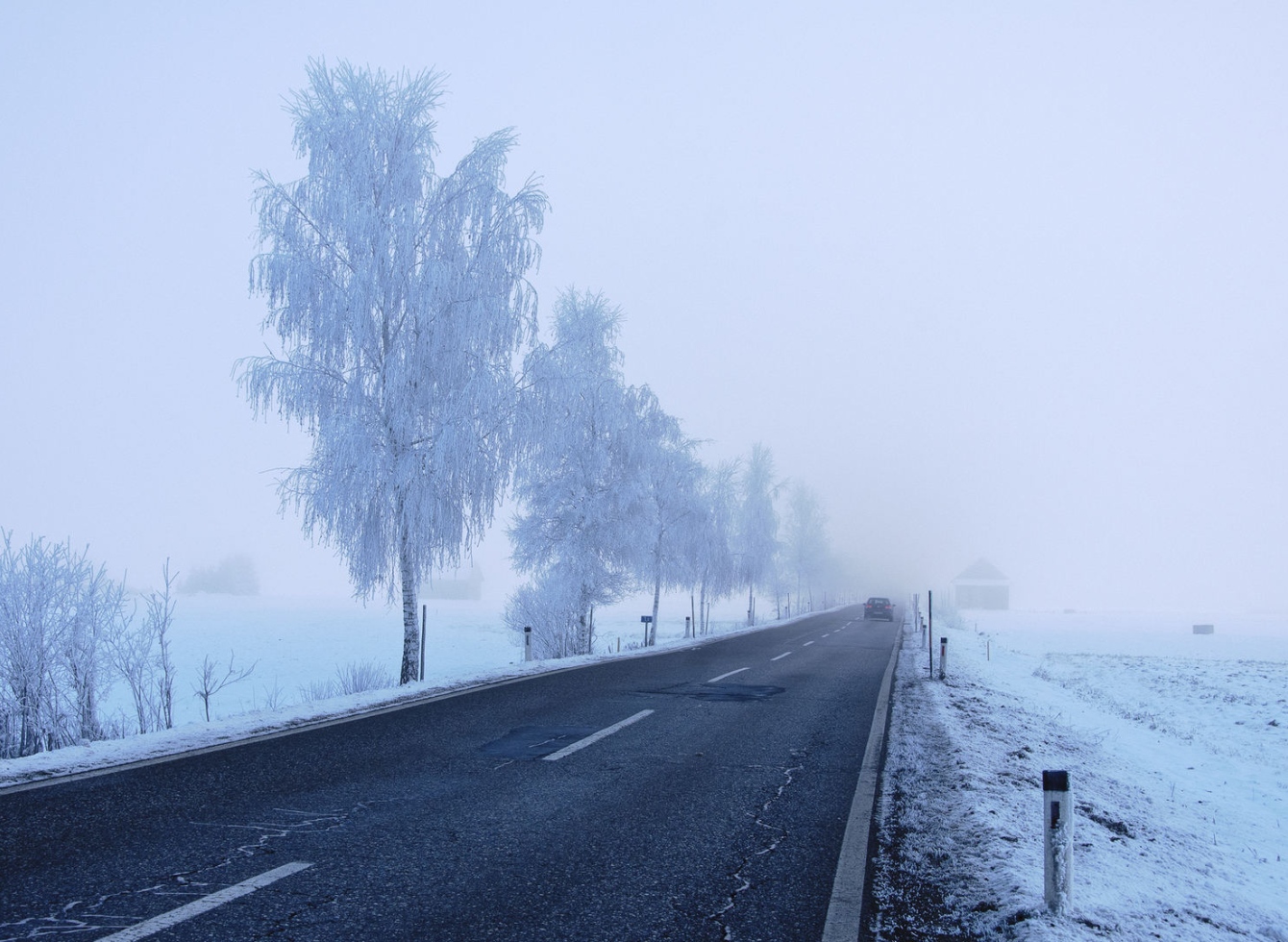 Kelias žiemą. 15min.lt nuotrauka