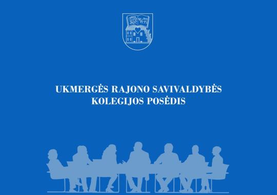 Savivaldybės kolegijos posėdis