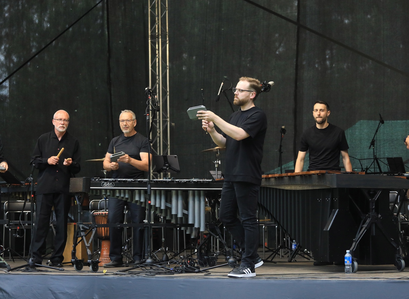  Tarptautinio perkusinės muzikos festivalio „Percussion Ukmergė 2024“ koncertas „Ritmo simfonija“
