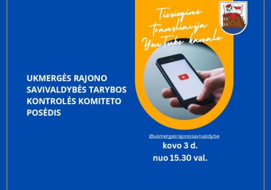 Kontrolės komiteto posėdis