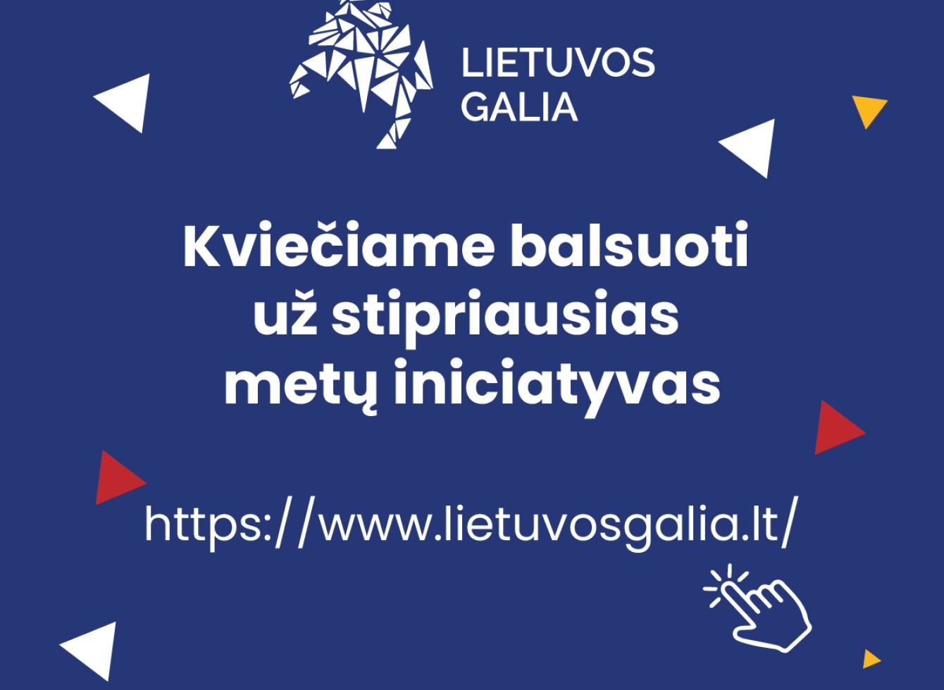 Kviečiame balsuoti už stipriausias metų iniciatyvas