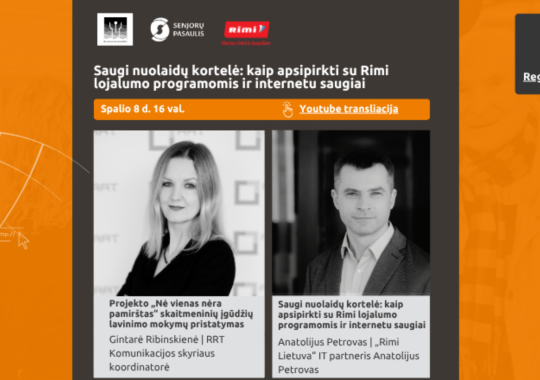 Kviečiame į nemokamą nuotolinę...