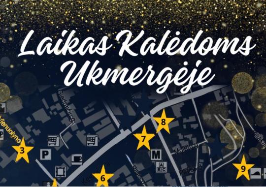 Parengtas kalėdinės Ukmergės maršrutas