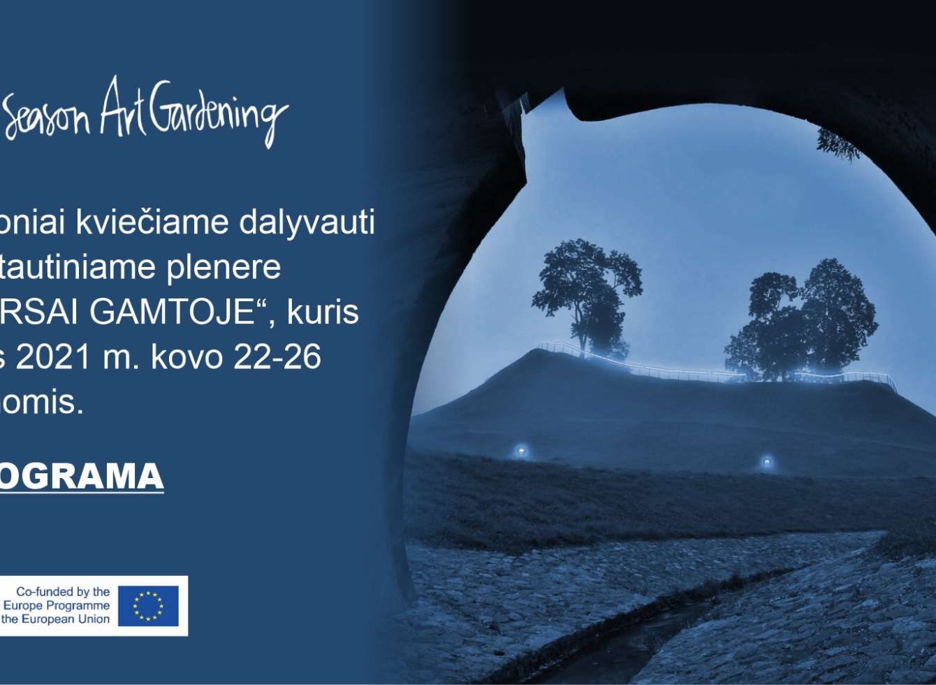 Kviečiame dalyvauti tarptautiniame plenere „Garsai gamtoje“, kuris vyks kovo 22-26 dienomis