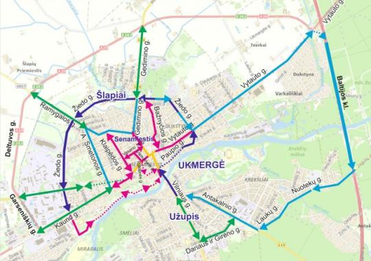 Visuomenės informavimas apie numatomą statinių projektavimą Žiedo...