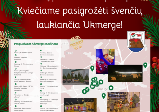 Kalėdų Senelis Ukmergėje