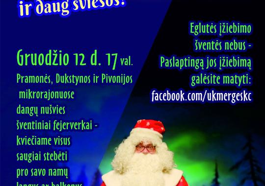 Lapkričio 30 d. - gruodžio 4 d. duomenys