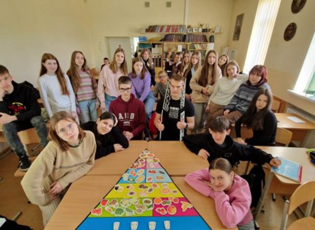 Projekto veiklų akimirka