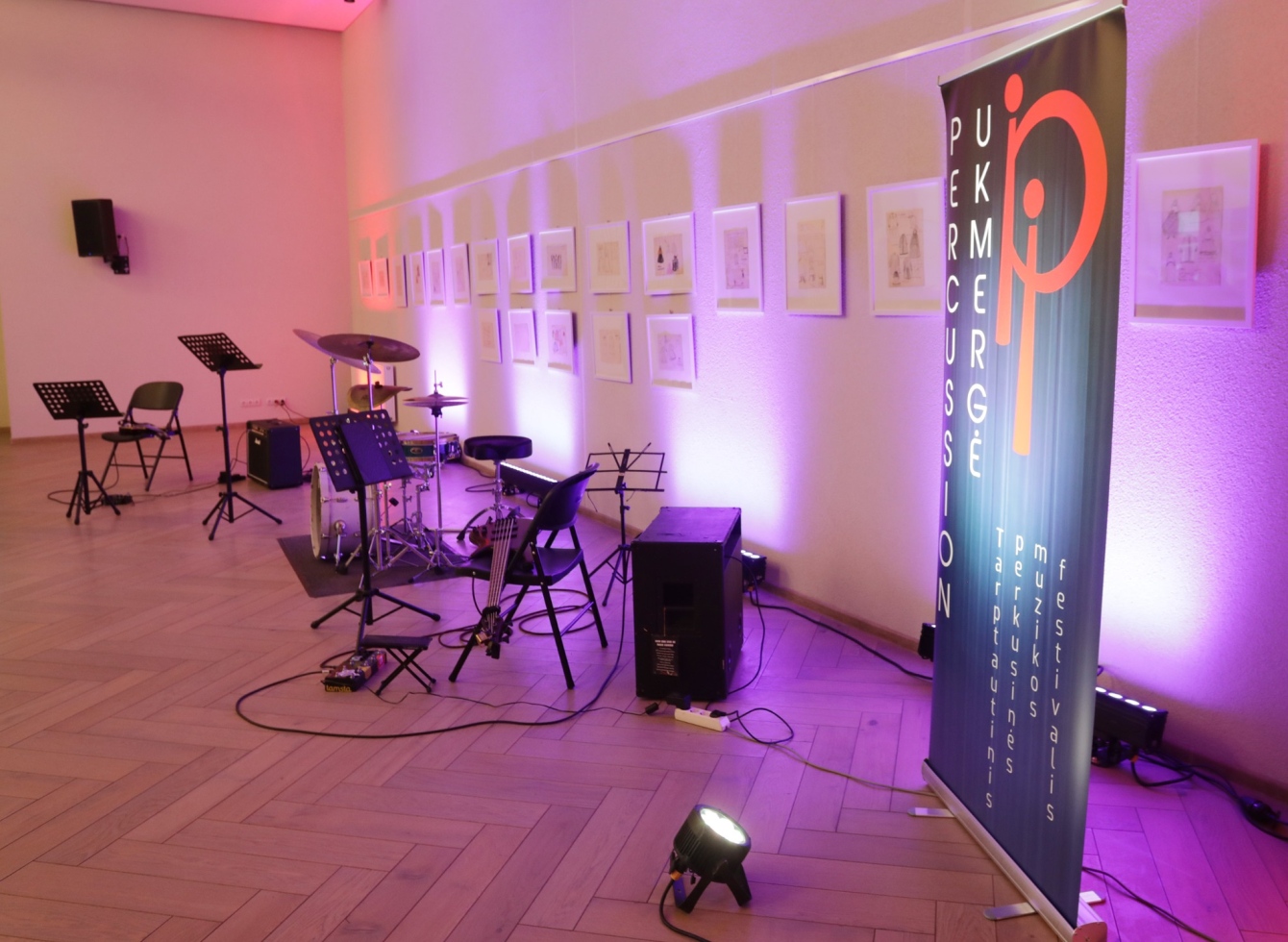 Ukmergėje prasidėjo tarptautinis perkusinės muzikos festivalis „PERCUSSION UKMERGĖ 2026“