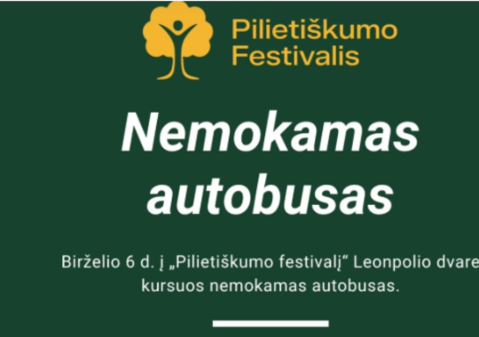 Į Pilietiškumo festivalį Leonpolyje –...